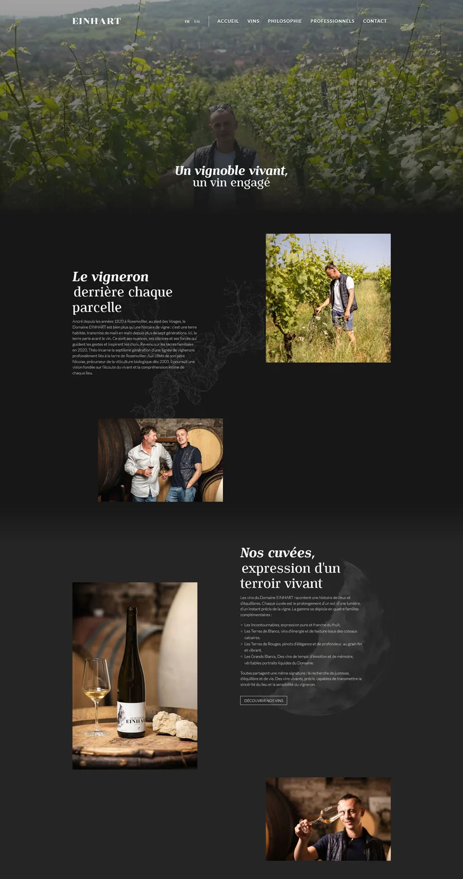 Einhart - Homepage 1